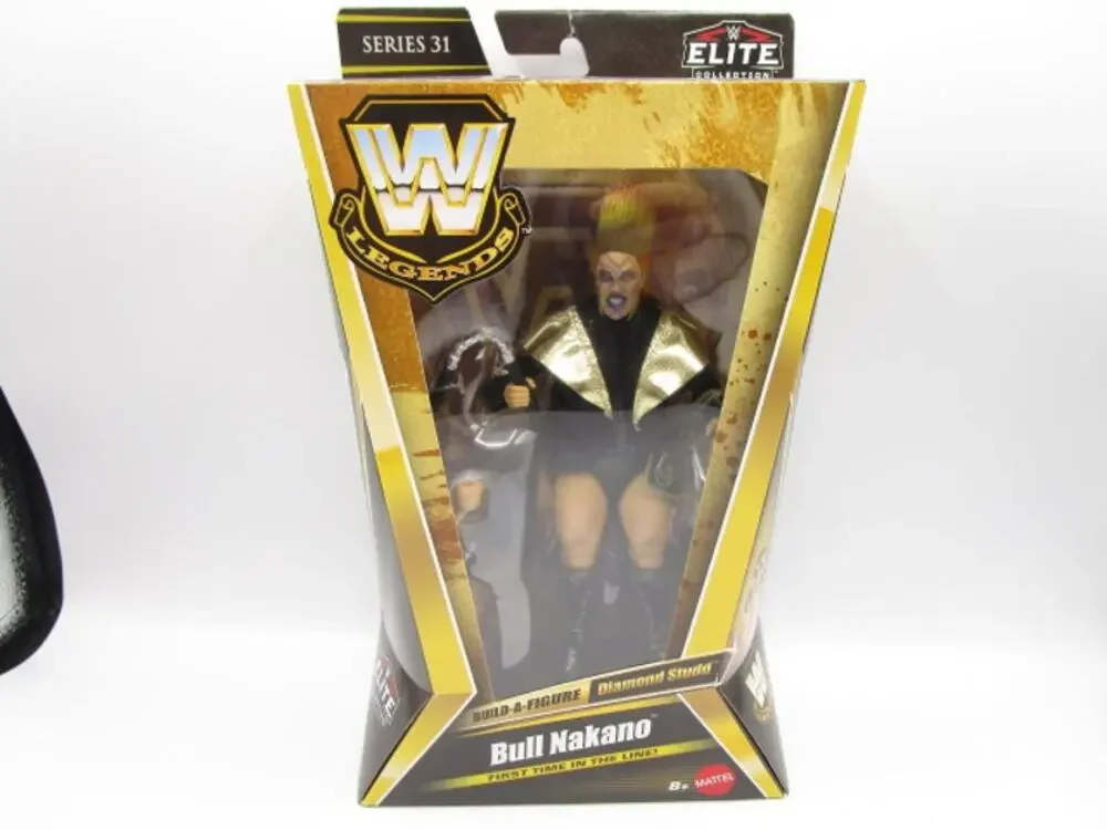 WWE Elite Legends Series 31 Bull Nakano Action Figure BAF Diamond Studd